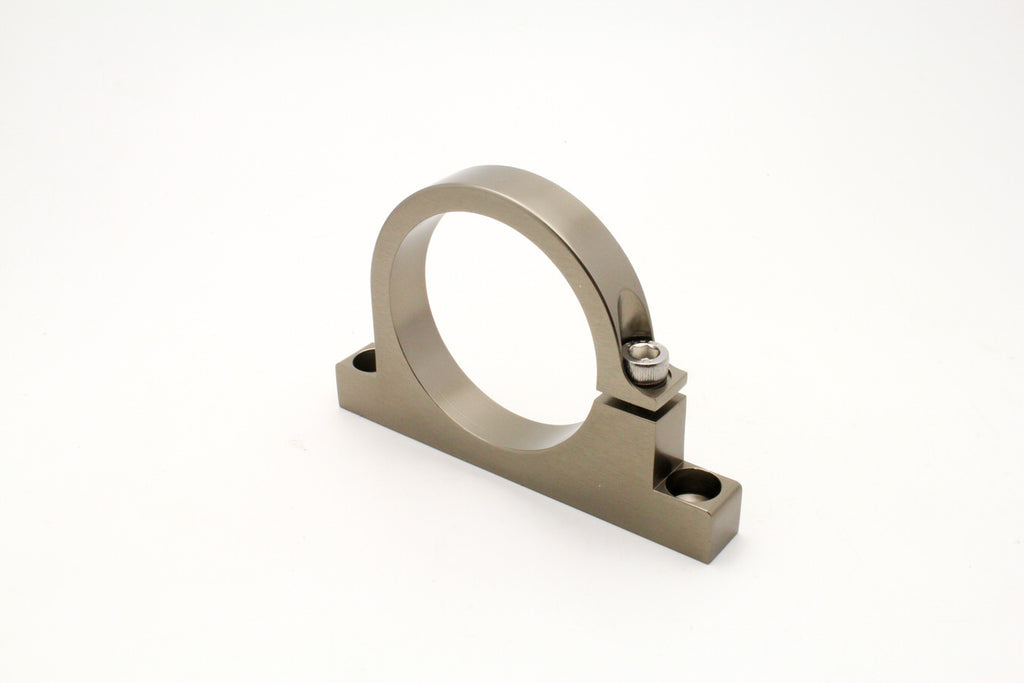 DeatschWerks In-Line Filter Mounting Bracket Billet Aluminum