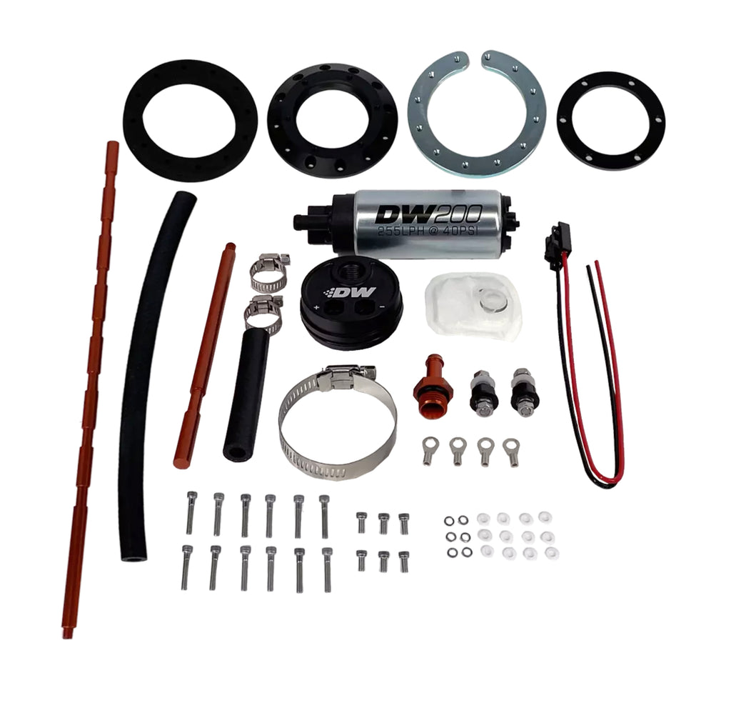 Univ In-Tank Pump Mount w/255LPH DW200 Pump - DeatschWerks 9-201-5005