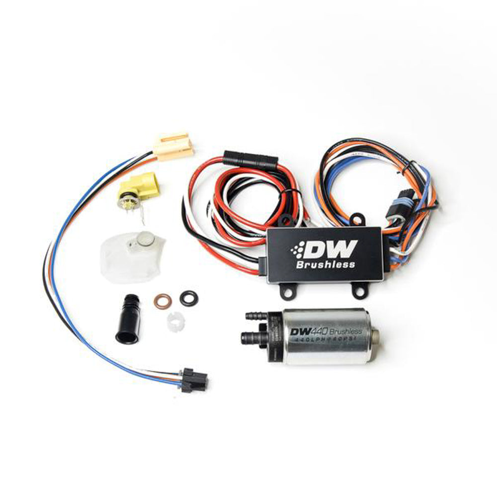 440LPH Fuel Pump Kit w/ 9-0910 Install/C102 Cont - DeatschWerks 9-441-C102-0910