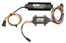 Load image into Gallery viewer, DeatschWerks DW 650IL Brushless Fuel Pump w/Single/Dual Cont.