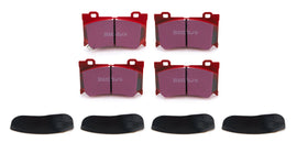 Redstuff Ceramic Low Dust Brake Pads - EBC Brakes DP31823C