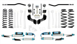 18-Present Jeep Wrangler JL 2.5 Inch Enforcer Overland 4XE Lift Stage 1 Plus with EVO SPEC King 2.5 Shocks with Adjusters EVO Manufacturing
