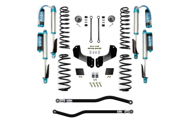 Jeep JL 2.5 Inch Lift Kit 18-Pres Wrangler JL Enforcer Overland Lift Stage 1 Plus with EVO SPEC King 2.5 Inch Shocks EVO Mfg