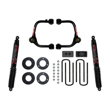 Load image into Gallery viewer, 3 Inch Suspension Lift Kit With Front Strut Spacers Front Upper A-arms Rear Blocks Rear U-bolts and Rear Black Max Shocks 2021 Ford F-150 Skyjacker
