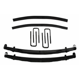 Lift Kit 4 Inch Lift Includes Front Leaf Springs Block Front U Bolt Kit Spring Bushing Kit Rear Add-A-Leafs 73-78 Ford F-250 Skyjacker
