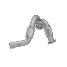 Load image into Gallery viewer, Turbo Exhaust Up-Pipe Dual For 03-07 Ford 6.0L Powerstroke Aluminized Steel Carb EO Num. D-763-3 For 03-07 Ford 6.0L Powerstroke MBRP