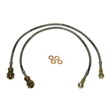 Load image into Gallery viewer, Stainless Steel Brake Line 70-78 Chevy/GMC Suburban/Pickup Front 8600 GVWR Or Greater Lift Height 3-4 Inch Pair Skyjacker