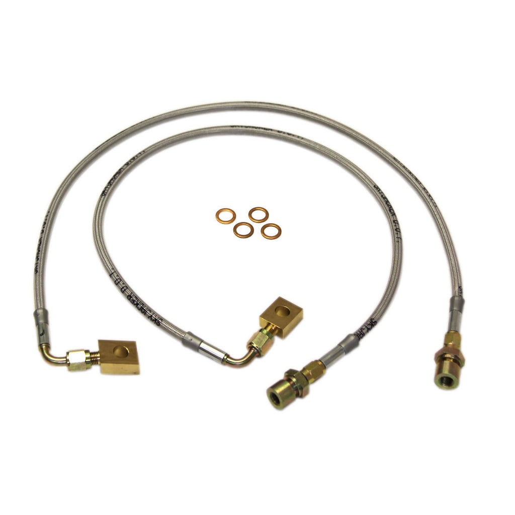 Excursion/Superduty Stainless Steel Brake Line 00-04 Superduty/Excursion Front Lift Height 4-8 Inch Pair Skyjacker