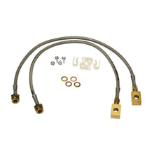 Load image into Gallery viewer, Chevy/GMC Stainless Steel Brake Line 88-98 Pickup/Suburban Front Lift Height 0-3 Inch Pair Skyjacker