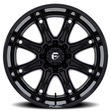 Load image into Gallery viewer, Aluminum Wheels 22X9 Darkstar FC853BE 6 On 135/6 On 139.7 Gloss Black Milled 106.1 Bore 1 Offset Fuel Off Road Wheels