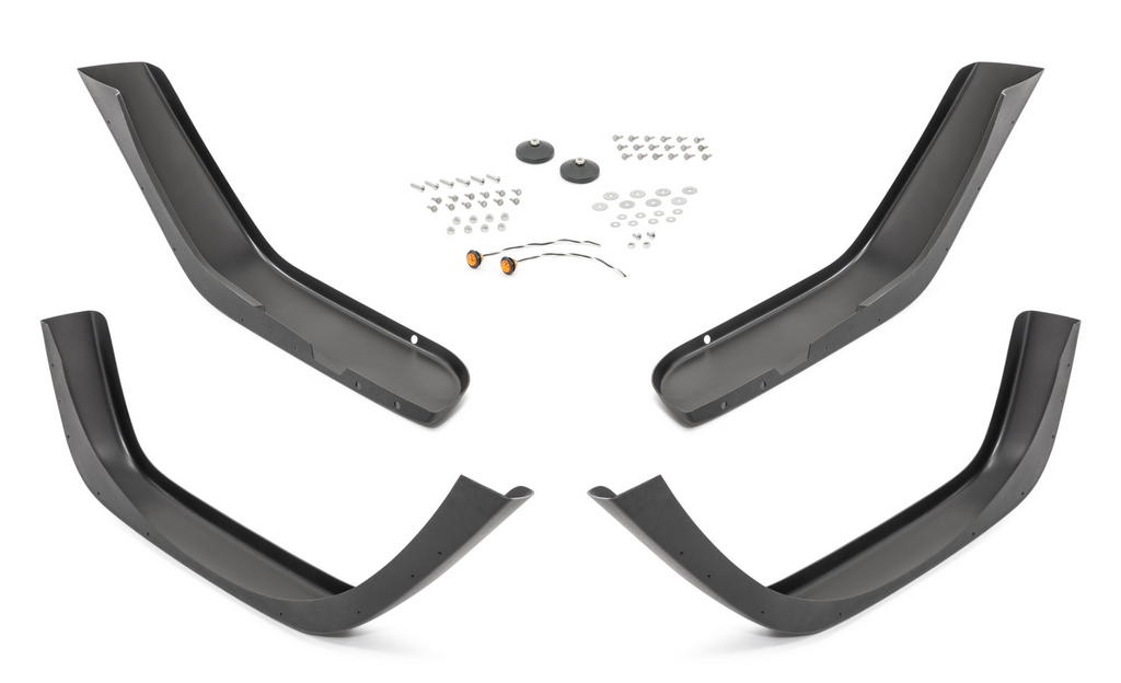 MCE Fenders Front and Rear OE Width Jeep Wrangler JK 2007-2018 Gen II