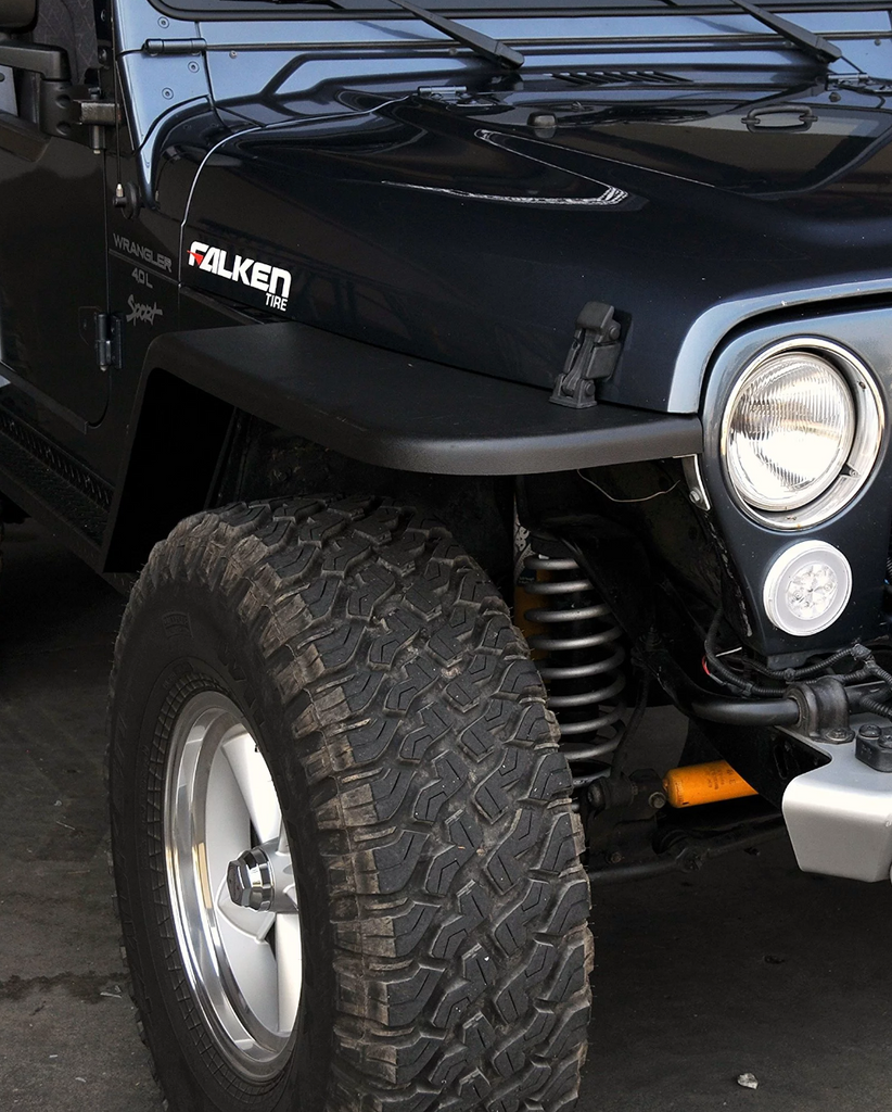 MCE Fenders Front 4.5 Inch Width Jeep Wrangler TJ 1997-2006 Gen II