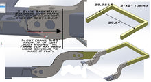 Load image into Gallery viewer, TJ/YJ Back Half Frame Kit Artec Industries