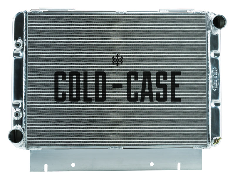 60-63 Galaxie Side Tank Aluminum Performance Radiator Automatic Transmission Cold Case Radiators