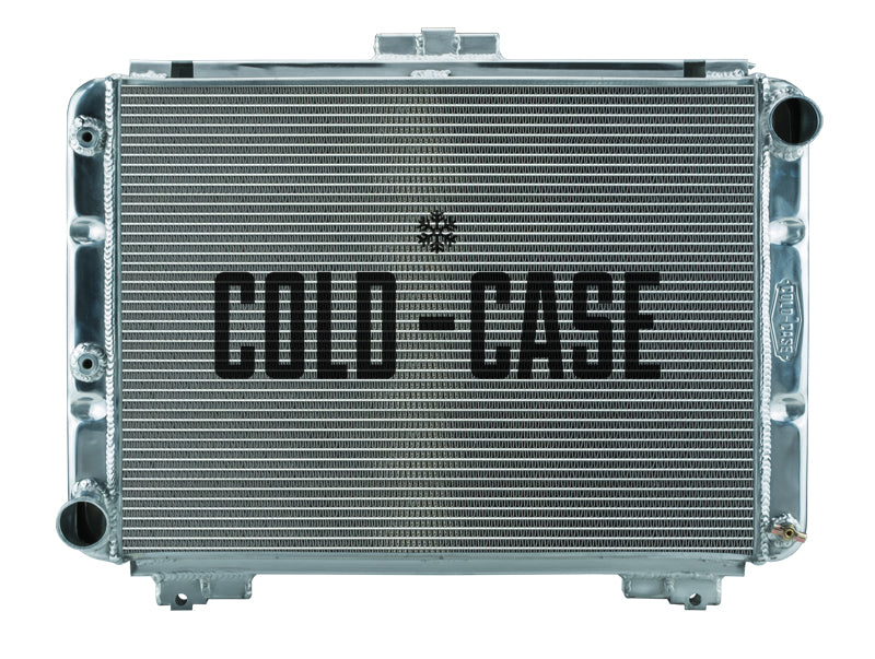 64 Galaxie Side Tank Aluminum Performance Radiator Automatic Transmission Cold Case Radiators