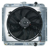 67-70 Mustang 289/302 Fair Coug Gal Aluminum Performance Radiator And 16 Inch Fan Kit 20 Inch AT Cold Case Radiators  -  COLD-CASE Radiators FOM561AK