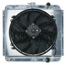 Load image into Gallery viewer, 67-70 Mustang 289/302 Fair Coug Gal Aluminum Performance Radiator And 16 Inch Fan Kit 20 Inch MT Cold Case Radiators