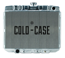 67-70 Mustang BB 24 Inch Aluminum Performance Radiator AT Cold Case Radiators