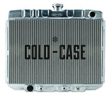 67-70 Mustang BB 24 Inch Aluminum Performance Radiator AT Cold Case Radiators  -  COLD-CASE Radiators FOM588A