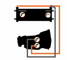 Load image into Gallery viewer, Transmission Cooler and Line Kit for 2007.5-2009 Ram 2500/3500 Fleece Performance
