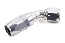 Load image into Gallery viewer, #12 45-Degr Power Flow Hose End - Clear - Fragola Performance Systems 104512-CL