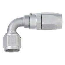 Hose Fitting #16 90 Degr Clear - Fragola Performance Systems 109016-CL