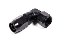 Load image into Gallery viewer, #8 x 90 Low Profile Forged Hose End Black - Fragola Performance Systems 109108-BL