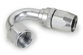 #12 150-Degr Power Flow Hose End - Clear - Fragola Performance Systems 115012-CL