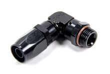 Load image into Gallery viewer, 10an ORB Male 90-Deg to #10 Hose - Black - Fragola Performance Systems 189010-BL