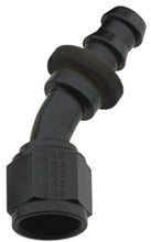 Load image into Gallery viewer, Hose Fitting #16 30 Deg Push Lock Black