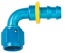 Load image into Gallery viewer, Fragola Performance Systems Hose Fitting #16 90 Deg Push Lock