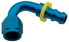 Hose Fitting #8 120 Deg Push Lock - Fragola Performance Systems 212008