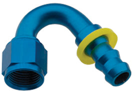 Hose Fitting #16 150 Deg Push Lock - Fragola Performance Systems 215016