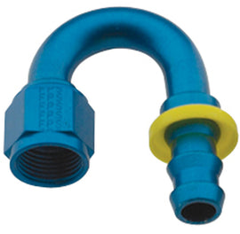 Hose Fitting #10 180 Deg Push Lock - Fragola Performance Systems 218010