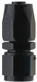 Hose Fitting #6 Straight Pro-Flow Black - Fragola Performance Systems 220106-BL