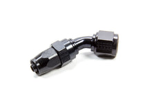 Load image into Gallery viewer, Fragola Performance Systems Hose Fitting #8 45 Deg. to #6 Hose Black