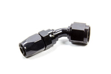 Load image into Gallery viewer, Fragola Performance Systems Hose Fitting #10 45 Deg. to #8 Hose Black