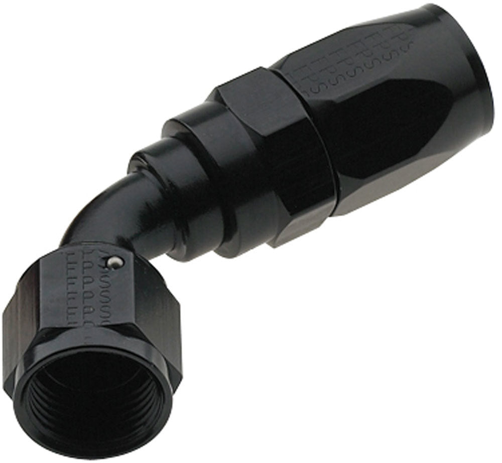 Fragola Performance Systems Hose Fitting #12 60 Deg Pro-Flow Black