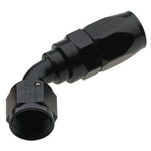 Load image into Gallery viewer, Fragola Performance Systems Hose Fitting #12 60 Deg. to #16 Hose Black