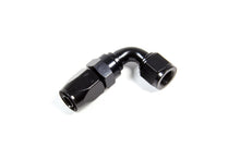 Load image into Gallery viewer, Fragola Performance Systems Hose Fitting #6 90 Deg. to #8 Hose Black