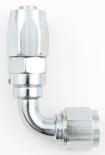 Load image into Gallery viewer, Fragola Performance Systems Hose Fitting #6 90 Deg Pro-Flow Chrome