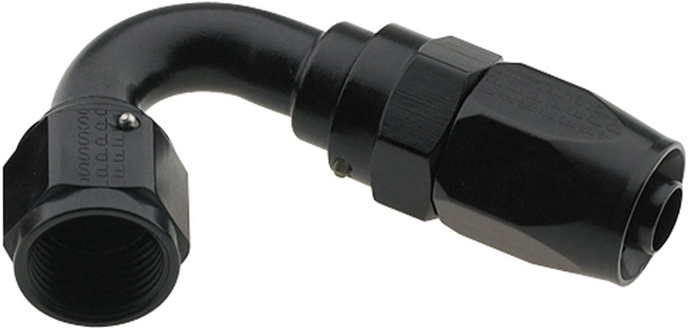 Fragola Performance Systems Hose Fitting #6 120 Deg Pro-Flow Black