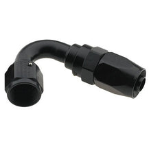 Load image into Gallery viewer, Fragola Performance Systems Hose Fitting #8 120 Deg. to #6 Hose Black