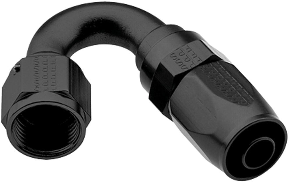 Fragola Performance Systems Hose Fitting #16 150 Deg Pro-Flow Black