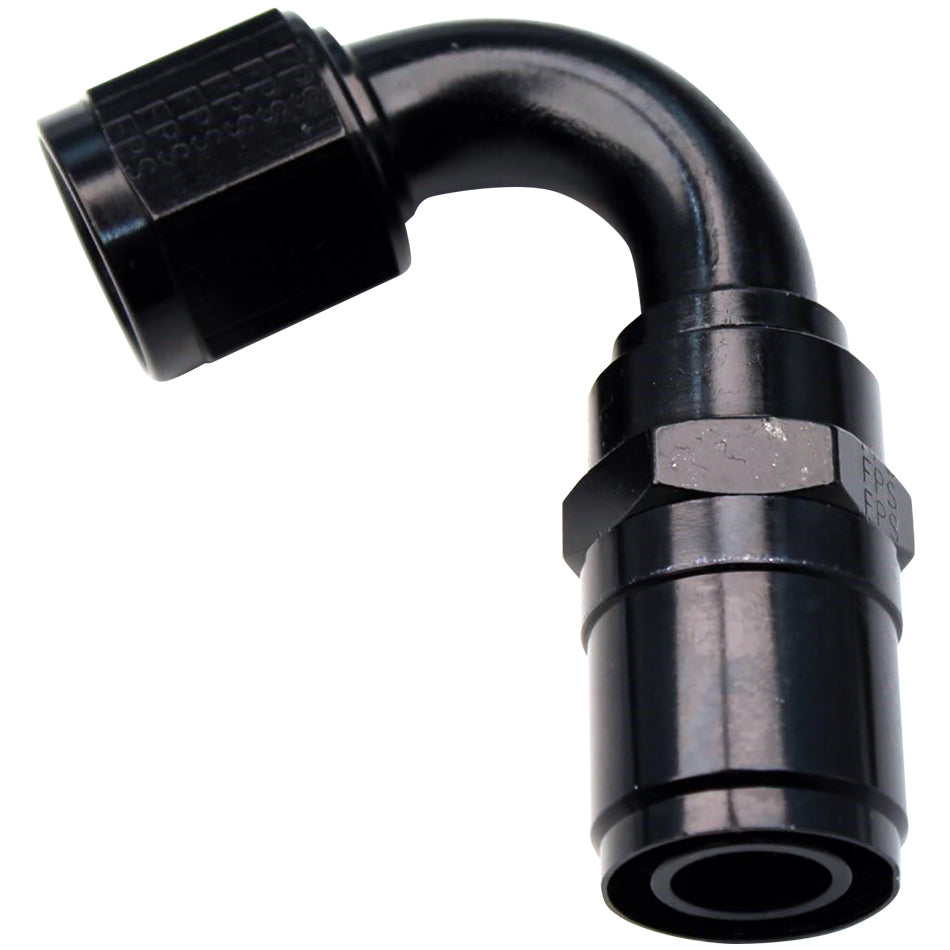 Fragola Performance Systems #8 Race-Rite Crimp-On Hose End 120-Degree