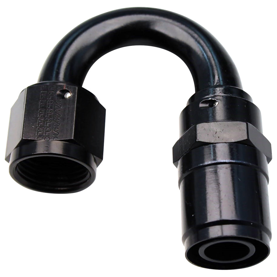 Fragola Performance Systems #6 Race-Rite Crimp-On Hose End 180-Degree