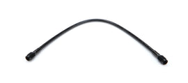 #3 PTFE Hose Str x Str 16in Length w/Blk Cover - Fragola Performance Systems 312016-BL