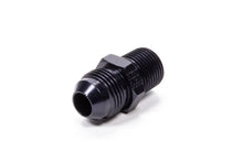 Load image into Gallery viewer, Straight Adapter Fitting #8 x 3/8 MPT Black - Fragola Performance Systems 481608-BL