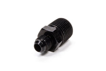 Load image into Gallery viewer, Fragola Performance Systems Straight Adapter Fitting #6 x 1/2 MPT Black