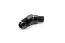 Load image into Gallery viewer, Fragola Performance Systems 45 Deg Adapter Fitting #6 x 1/8 MPT Black